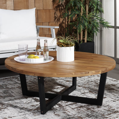 Millwood Pines Calysta Wooden Coffee Table - Wayfair Canada